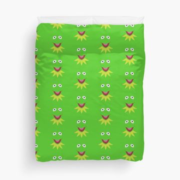 Discover kermit Duvet Cover