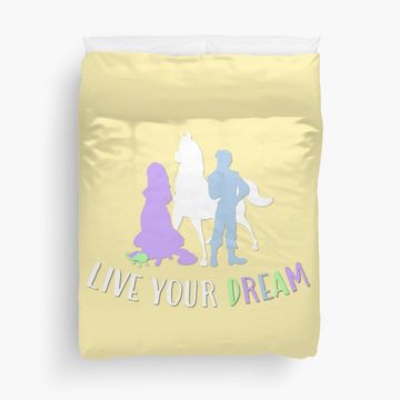 Discover Live Your Dream Duvet Cover