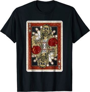Discover The Big Lebowski The Dude Abides Playing Card T-Shirt