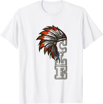 Discover CLE Cleveland Ohio Native American Indian Tribe Shirt