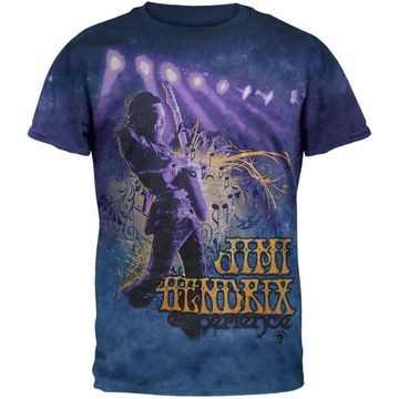 Discover Jimi Hendrix - Electric Tie Dye T-Shirt