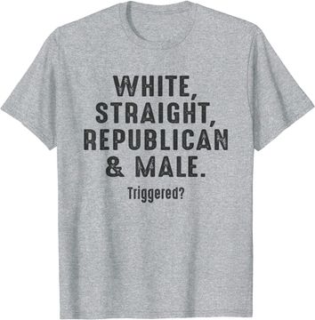 Discover White Straight Republican Male Triggered Long Sleeves