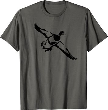 Discover Single Drake Duck Hunting Committed Waterfowl T Shirt