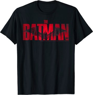 Discover DC Fandome The Batman Red Logo T Shirt
