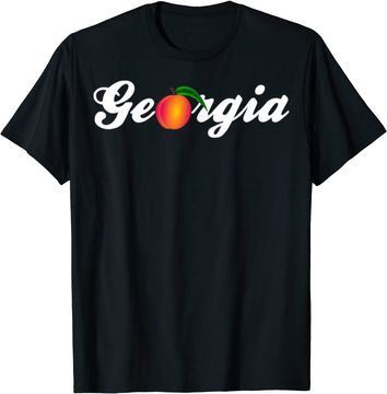 Discover Georgia Peach State Home Souvenir T Shirt