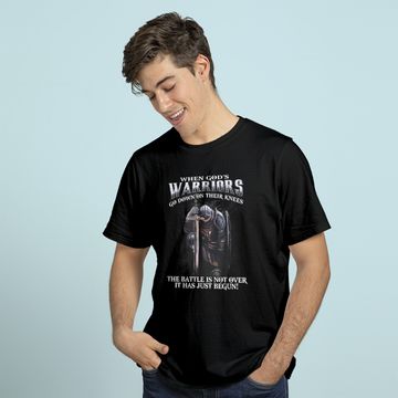 Discover When God is Warriors Go Down On Their Knees TTank Top