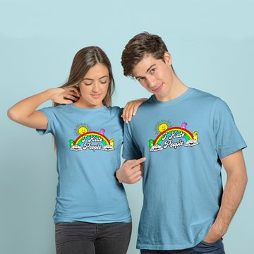 Discover I Hate People Rainbow Printed Tank Top