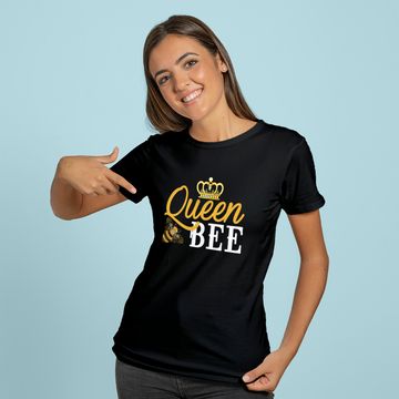 Discover Womens Queen Bee Crown Hoodie Cute Gift for Woman Beekeeper Hoodie