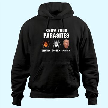 Discover Know Your Parasites Anti Joe Biden Hoodie