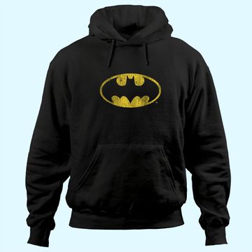 Discover DC Comics Batman Distressed Classic Logo Hoodie