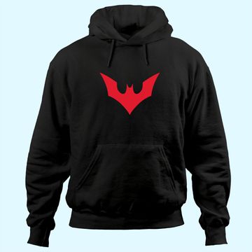 Discover Mens Batman Beyond Beyond Bat Logo Hoodie