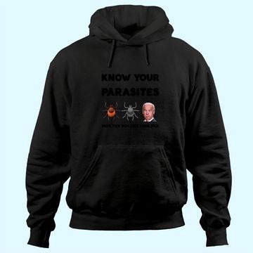 Discover Know Your Parasites  Anti Joe Biden Sucks Political Hoodie