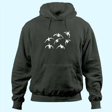 Discover Duck Hunting Seven Drakes by Committed Waterfowl Hoodie