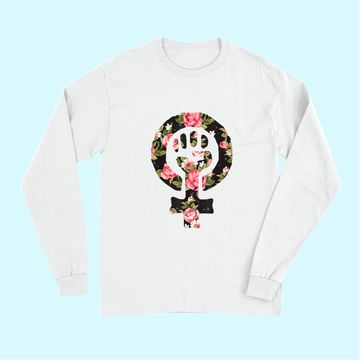 Discover Feminist Symbol Protester Support Long Sleeves Resist Fist
