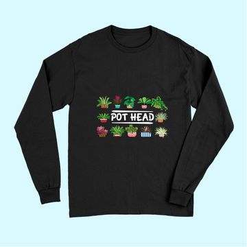 Discover Gardening Potted Plant Pot Head Long Sleeves