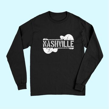 Discover Nashville Guitar Tennessee Long Sleeves