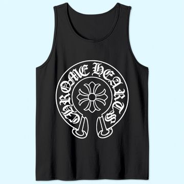 Discover Chrome heart Men's Tank Top