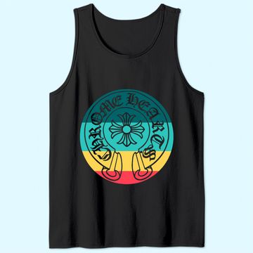 Discover Chrome heart Tank Top Tank Top