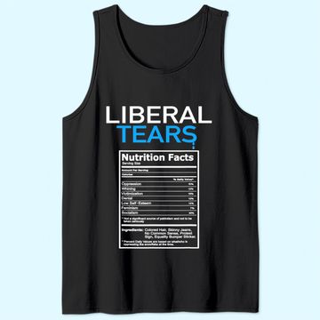 Discover Liberal Tears Anti Liberal Pro Trump Republican Gift Tank Top