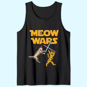 Discover Meow Wars -Cat Lover Gift Tank Top