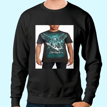 Discover Men's Jimi Hendrix Wings Sweatshirt