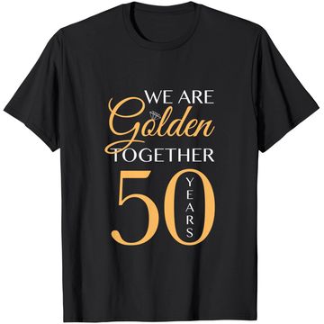 Discover Romantic Shirt For Couples - 50th Wedding Anniversary Premium T-Shirt