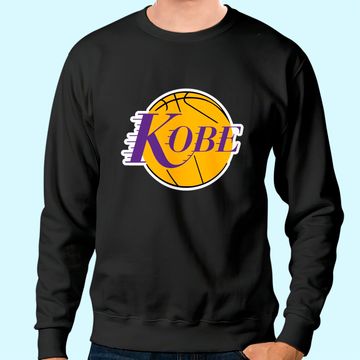 Discover Purple Los Angeles Kobe Logo Sweatshirt