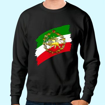 Discover Iran Flag With Lion And Crown Sweatshirt