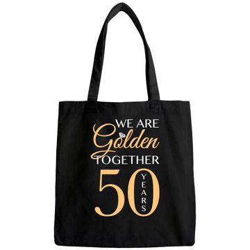 Discover Romantic Tote Bag For Couples - 50th Wedding Anniversary Tote Bag
