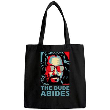 Discover The Big Lebowski The Dude Abides Man Unisex Tote Bag