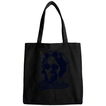 Discover The Big Lebowski The Dude Abides Classic Circle Logo Tote Bag