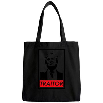 Discover Trump Traitor Presidential Treason Political Anti Trump Tote Bag