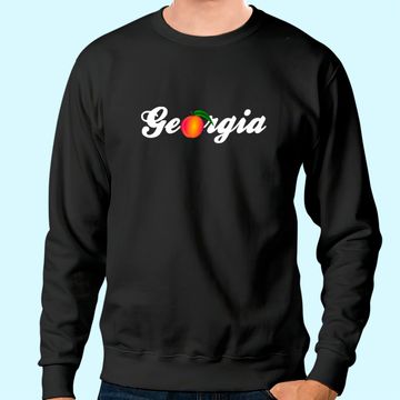 Discover Georgia Peach State Home Souvenir Sweatshirt