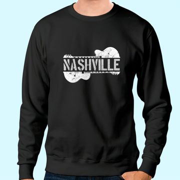 Discover Nashville Guitar Tennessee Sweatshirt