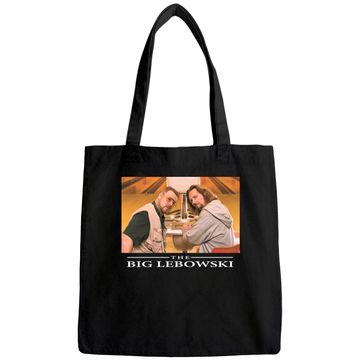 Discover Fifth Sun Men's The Big Lebowski Bowling Buddies Tote Bag