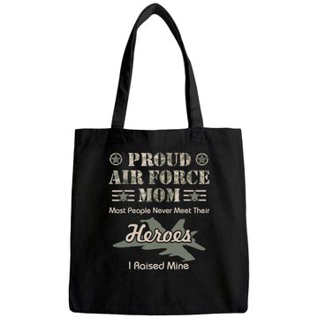 Discover Proud Air Force Mom Tote Bag