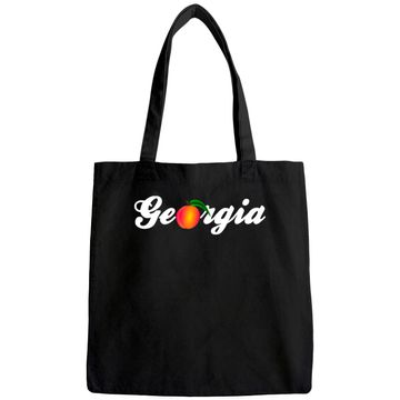 Discover Georgia Peach State Home Souvenir Tote Bag