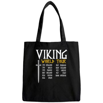 Discover Viking World Tour Tote Bag
