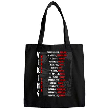 Discover Viking World Tour Front And Backprint! Tote Bag