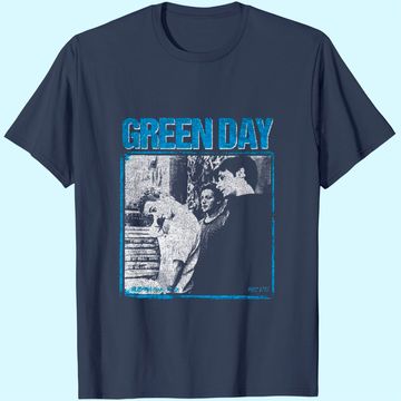 Discover Green Day Photo Block T Shirt
