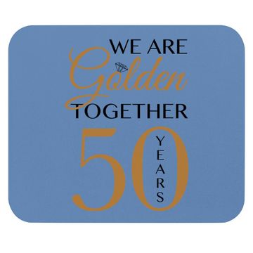 Discover Romantic Mouse Pad For Couples - 50th Wedding Anniversary Mouse Pad