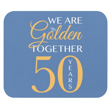Discover Romantic Mouse Pad For Couples - 50th Wedding Anniversary Premium Mouse Pad