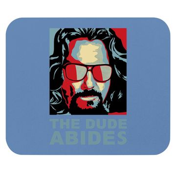 Discover The Big Lebowski The Dude Abides Man Mouse Pad