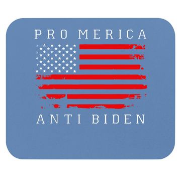 Discover Pro America Anti Biden Flag Impeach Joe Biden Anti Biden Mouse Pad