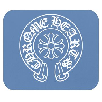 Discover Chrome Heart Mouse Pad