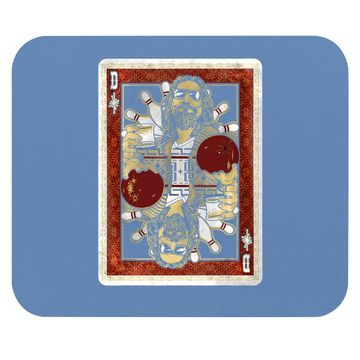 Discover The Big Lebowski The Dude Abides Playing Card Mouse Pad