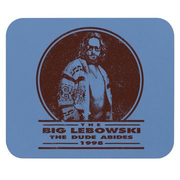 Discover The Big Lebowski Distressed Dude Abides Stamp Graphic Tee