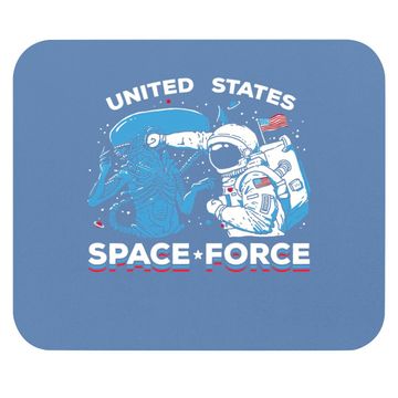 Discover U.s. Space Force | United States American Military Alien Fight Mouse Pad