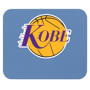 Discover Purple Los Angeles Kobe Logo Mouse Pad