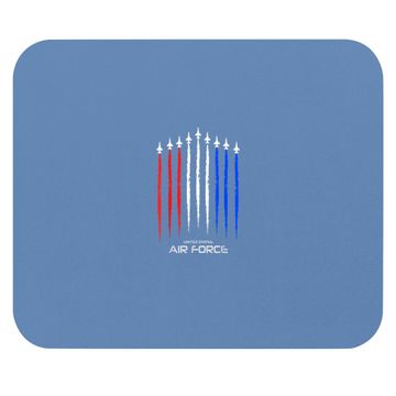 Discover Air Force Us Veterans American Flag Mouse Pad